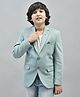 CRIMSOUNE CLUB  Full Sleeves Solid Blazer - Green