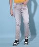 CRIMSOUNE CLUB Cotton Mild Washed Jeans - Grey