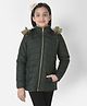 CRIMSOUNE CLUB Full Sleeves Solid Jacket - Green