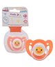 Adore Vento Jr - The Orthodontic Vented Pacifier with Multipurpose Storage Case-Orange