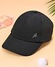 Pine Active Reflective Sports Cap Black - Diameter 15 cm