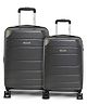 AGARO Regal Hard-Sided Polycarbonate Check-in Luggage Set of 2 (20-24 Inch Suitcase) - Grey