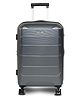 AGARO Royal Polycarbonate-ABS Hard Sided 8 Wheels Lightweighted Suitcase Cabin Luggage 20 Inch - Space Grey