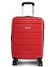 AGARO Venue Hard-Sided Polypropylene Check-in Luggage (24 Inch Suitcase) - Red