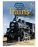 Usborne Beginners Trains Reading Book by Emily Bone - English