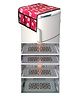 Dakshya Industries Fridge Top Cover and Fridge Mat Combo Set of 5