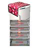 Dakshya Industries Fridge Top Cover and Fridge Mat Combo Set of 5