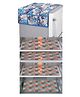 Dakshya Industries Fridge Top Cover and Fridge Mat Combo Set of 5