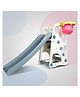 Toy Plus 2 in 1 Slide with Basket Ball Hoop - Skin and Grey