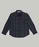 SpyBy Full Sleeves Checked Shirt - Green
