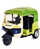 Bunie Friction Power Auto Rickshaw Toy  1 Pc Color May Vary