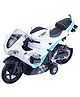 Bunie 1:16 Scaled Model Diecast Toy Bike  White