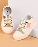 Cute Walk by Babyhug Lace Up Casual Shoes - Golden