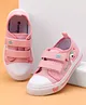 Cute Walk by Babyhug Casual Shoes With Velcro Closure and Swan Embroidery - Pink Cute Walk by Babyhug Casual Shoes With Velcro Closure and Swan Embroidery - Pink