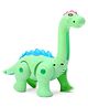 KiddyBuddy Musical Flash Light Adventure Walking Dinosaur Animal Toy - (Color & Design May Vary)