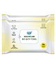 GINNI Healthcare Bed Bath Towel Wet Wipes For Adults, Patients & Refreshing Sponge Bath - 10 Pulls per Pack (Pack of 2)