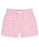 Young Birds Checked Shorts -   Pink