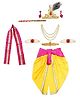Itsmycostume Janmashtami Theme Krishna Costume Set - Pink