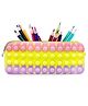 Bunie Pop it Pouch Stationery Organizer kit  Pack of 1 Yellow