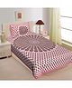 UniqChoice Pure Cotton Jaipuri Single bed sheet With 1 Pillow Cover