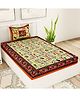 UniqChoice Pure Cotton Jaipuri Single bed sheet With 1 Pillow Cover
