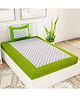 UniqChoice Pure Cotton Jaipuri Single bed sheet With 1 Pillow Cover