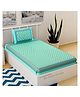 UniqChoice Pure Cotton Jaipuri Single bed sheet With 1 Pillow Cover