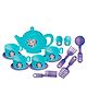 Toysire Frozen Tea Set 15 Pcs Set for Boys and Girls Plate Cups Tray Role Play Toys Tea Accessories