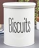 Voncasa Biscuits Jar With Lid - (Off White, 1700ml)