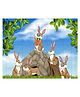 Fiddlys 54 Pcs Wood Jigsaw Puzzles for Kids & Children   (Bunny-54 Pcs)