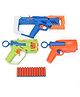 Nerf Triple Action Blasters Gun Set Compatible with N Series Blasters - Multicolor