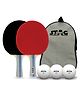 Stag Iconic 4 Star Professional Table Tennis (T.T) Multi-Set - Top-Quality Rackets & Balls | All-in-One Ping Pong Paddle Playset - Table Game Accessories