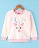 Wingsfield Full Sleeves Animal Embroidered Sweatshirt - Cream