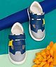 Stefens Synthetic Colour Blocked Sneakers - Blue