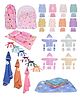 Babytoons 56 in 1 New Born Baby Complete Daily Items Combo(0-6 Months)