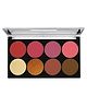 Colors Queen Ultra Professional Blush Palette with Shimmer Highlighters and Contour Palette 1-  20g