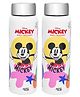 Jaypee Plus Galaxy Prime Stainless Steel Disney Mickey Mouse 3D Print Kids Water Bottle Pack of 2-Rust & Leak Proof, Fast Fridge Cooling, 720ml Each