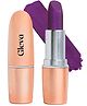 Gleva Metallic Long Lasting Lipstick for Women (Majestic Mauve)