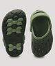 Priaansha Kids Solid Clogs - Green