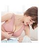 Bembika Wirefree Cotton Front Button Closure Maternity Nursing Bra - Bean Paste