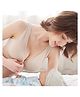 Bembika Wirefree Cotton Front Button Closure Maternity Nursing Bra - Champagne