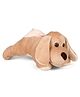 Liviya Puppy Soft Toy With Bow Beige - 36 cm