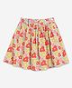 Chuppan Chupai Rayon Floral Printed Bow Applique Detailed Skirt - Multi Colour