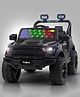 Baybee Bronco Battery Operated Jeep for Kids, Ride on Toy Kids Car with RGB Windshield Light & Music | Electric Jeep Battery Car | Baby Big Car for Kids to Drive 3 to 8 Years Boys Girls (Black)