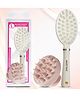Majestique Cleansing Hair Brush and Scalp Massager, Dry & Wet Use, Easy to Hold 2Pcs -  Multicolour