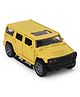 Kids Fun Toys Pull Back 1:32 Die-Cast Car SUV - Yellow