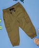 Pantaloons Baby Solid  Pocket Detailed Joggers - Olive