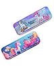 KARBD Cartoon Hardtop 2 Compartment Small Size Metal Pencil Box - Unicorn Combo of 2, Multicolour