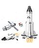 YAMAMA Building Blocks 3 in 1 Space Shuttle Bricks Block Set With Detailed Guidebook Learning And Educational Toy Space Shuttle Toys Space Station Spaceship Astronaut Adventure Building Blocks Kit Play Fun And Educational Toys 176 Pcs  Multicolor