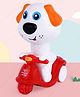 Bunie Press and Go Dog with Scooter Toy  Pack of 1 Multicolor